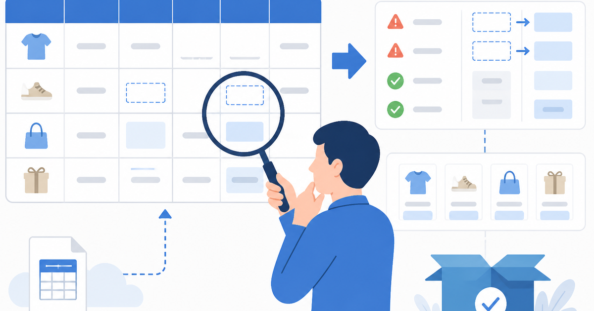 Shopify CSVの空欄は変更なしではなく空で上書きされるのか